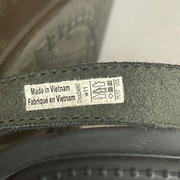 Crocs Leigh II Black Wedge Strappy Adjustable Slip On‎ Sandals Heels Womens 11 - Picture 6 of 7